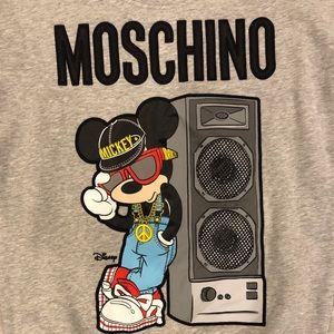 H&M X Moschino crewneck